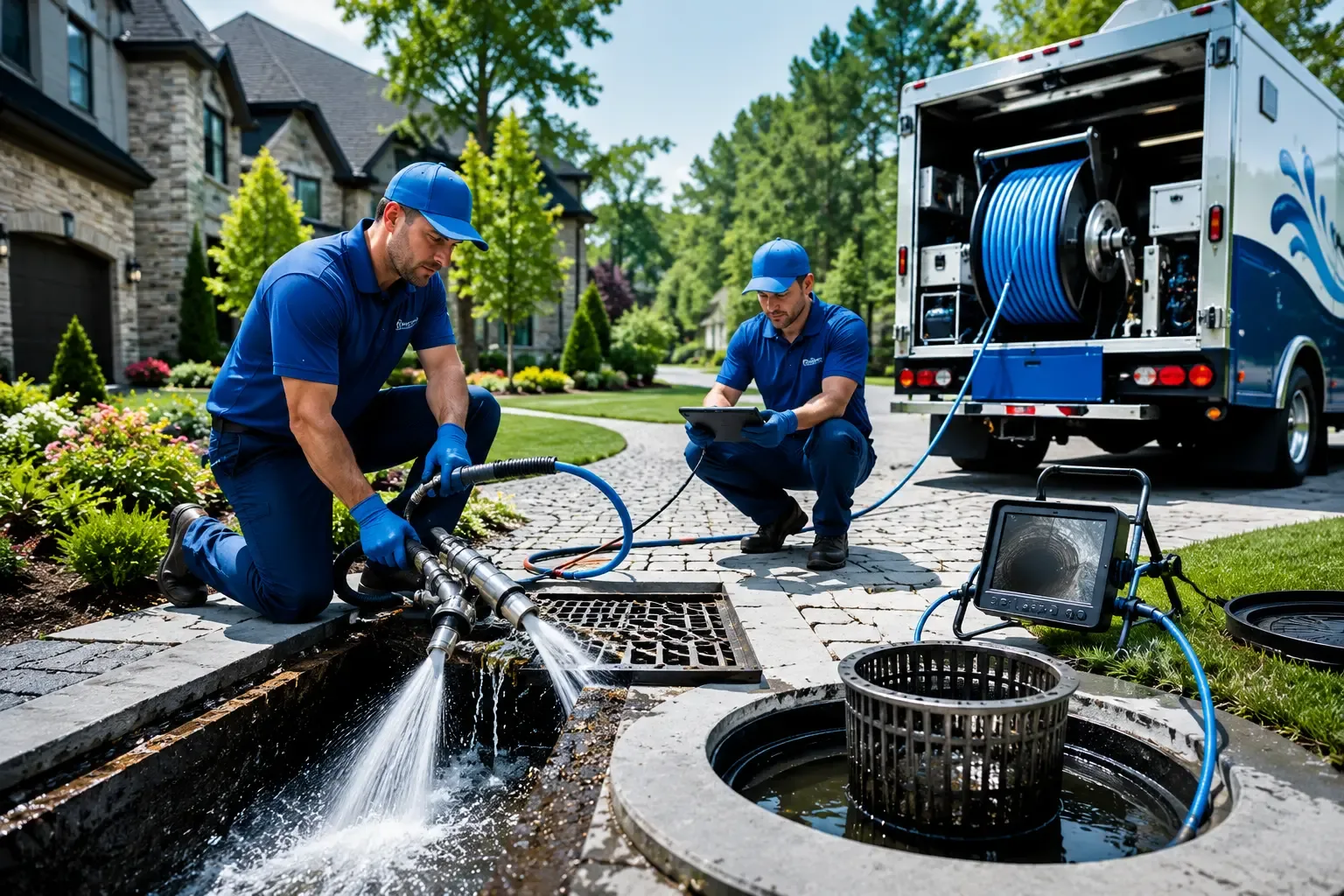 Local outdoor drain cleaning professionals in Feesburg, OH